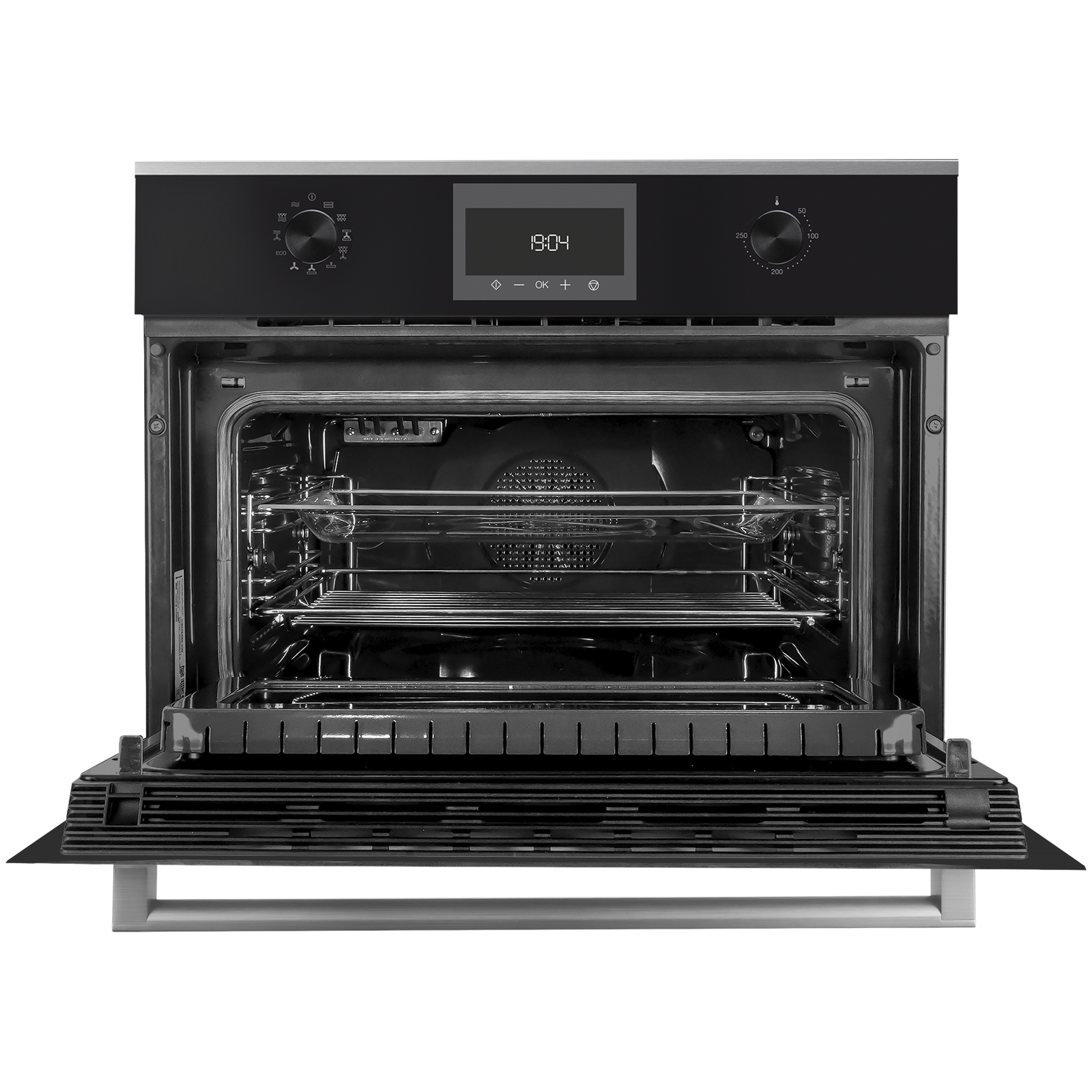 Компактный духовой шкаф с микроволнами Kuppersbusch CBM 6330.0 KSM6 MattBlack
