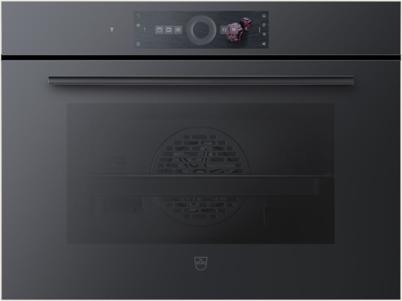 Духовой шкаф V-ZUG Combair V6000 45P черное стекло C6T-21059